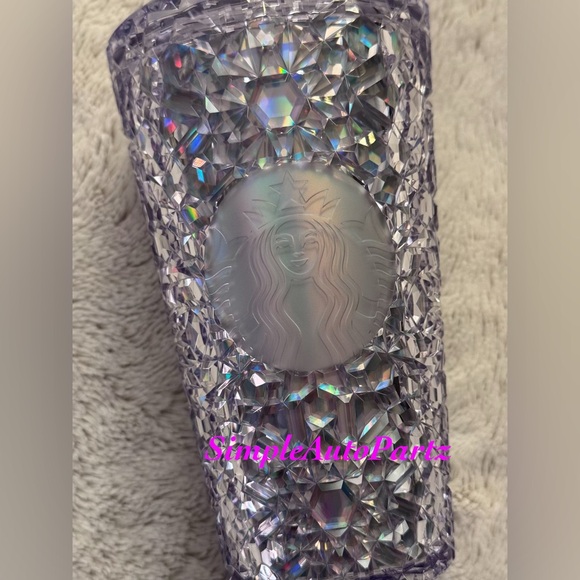 ❌SOLD❌STARBUCKS HOLIDAY 2024 TUMBLER CUP SET IRIDESCENT GEM JEWEL GRANDE & VENTI - Picture 3 of 8